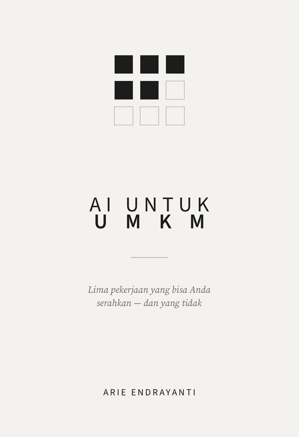 Cover of AI untuk UMKM by Arie Endrayanti